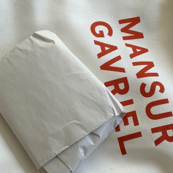 NWT black Mansur Gavriel MINI SOFT LADY BAG - Picture 9 of 15